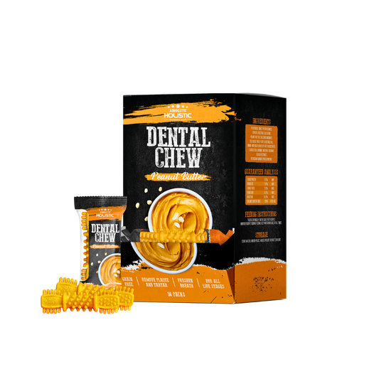 Absolute Holistic Dental Chews for Dogs -  Peanut Butter (Box)