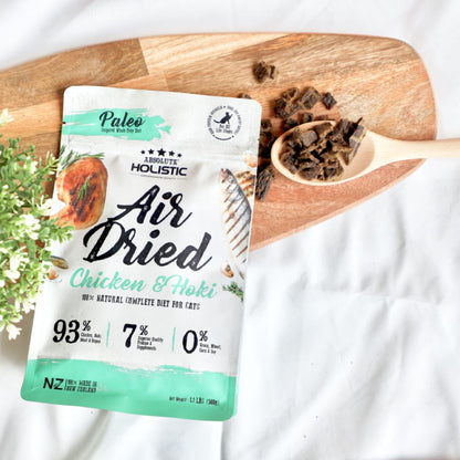 Absolute Holistic Air Dried Food for Cats - Chicken & Hoki (500g)