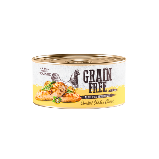 Absolute Holistic Grain Free for Cats | Shredded Chicken