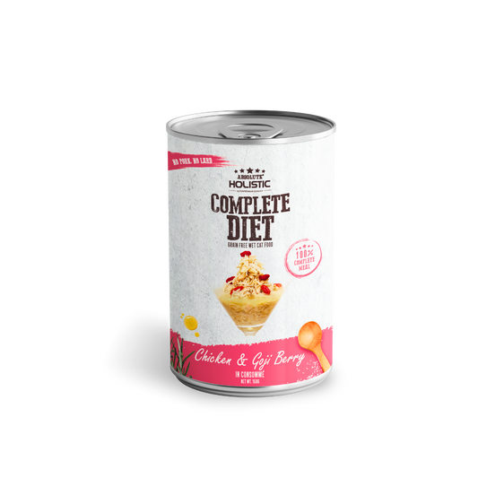 Absolute Holistic Complete Diet for Cats | Chicken & Goji Berry