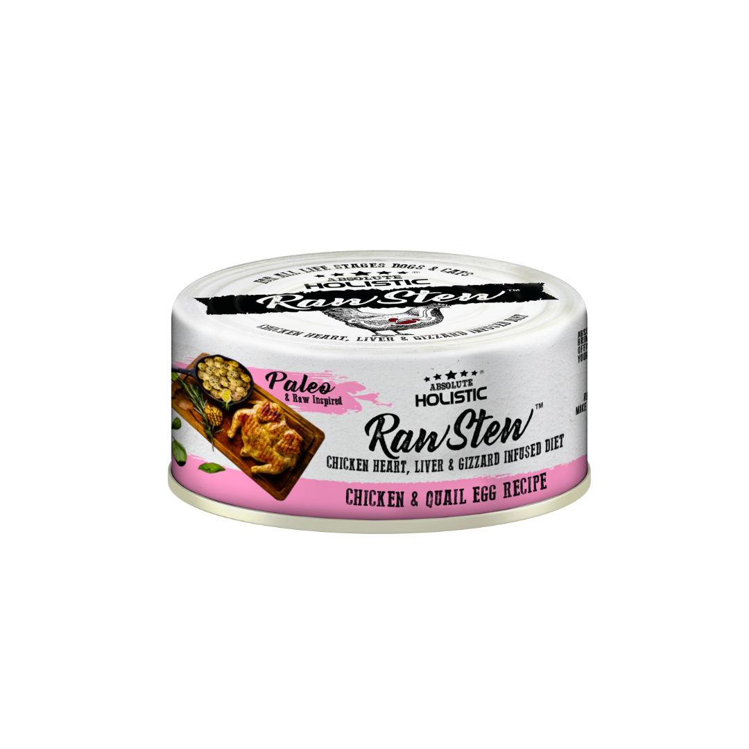 Absolute Holistic Raw Stew | Chicken & Quail Egg