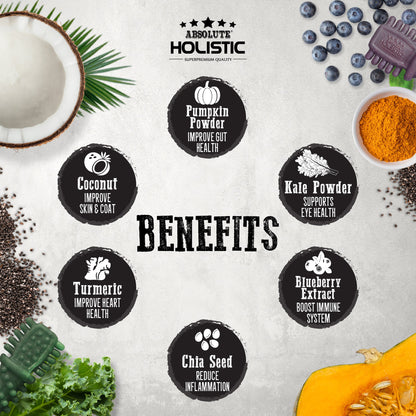 Absolute Holistic BOOST Dental Chew for Dogs - Coconut (4") | Infused with Superfood