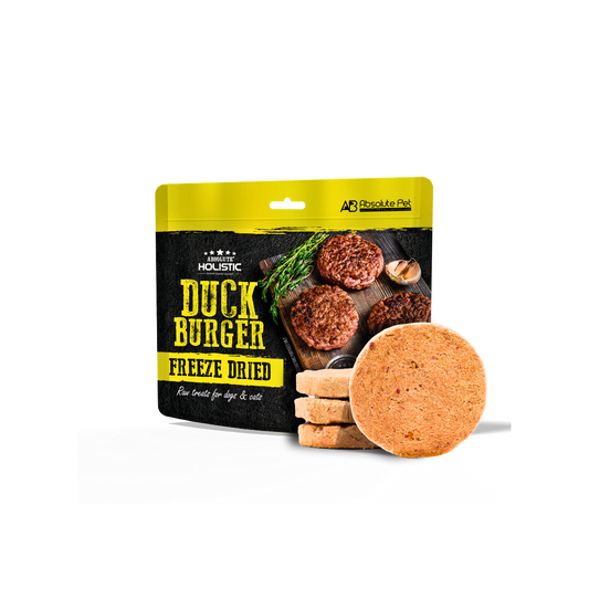 Absolute Holistic Freeze Dried Treats | Duck Burger (60g)