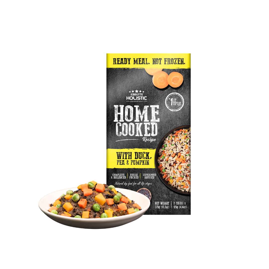 Absolute Holistic Home Cooked Recipe | Duck, Peas & Pumpkin (Trial Pack)