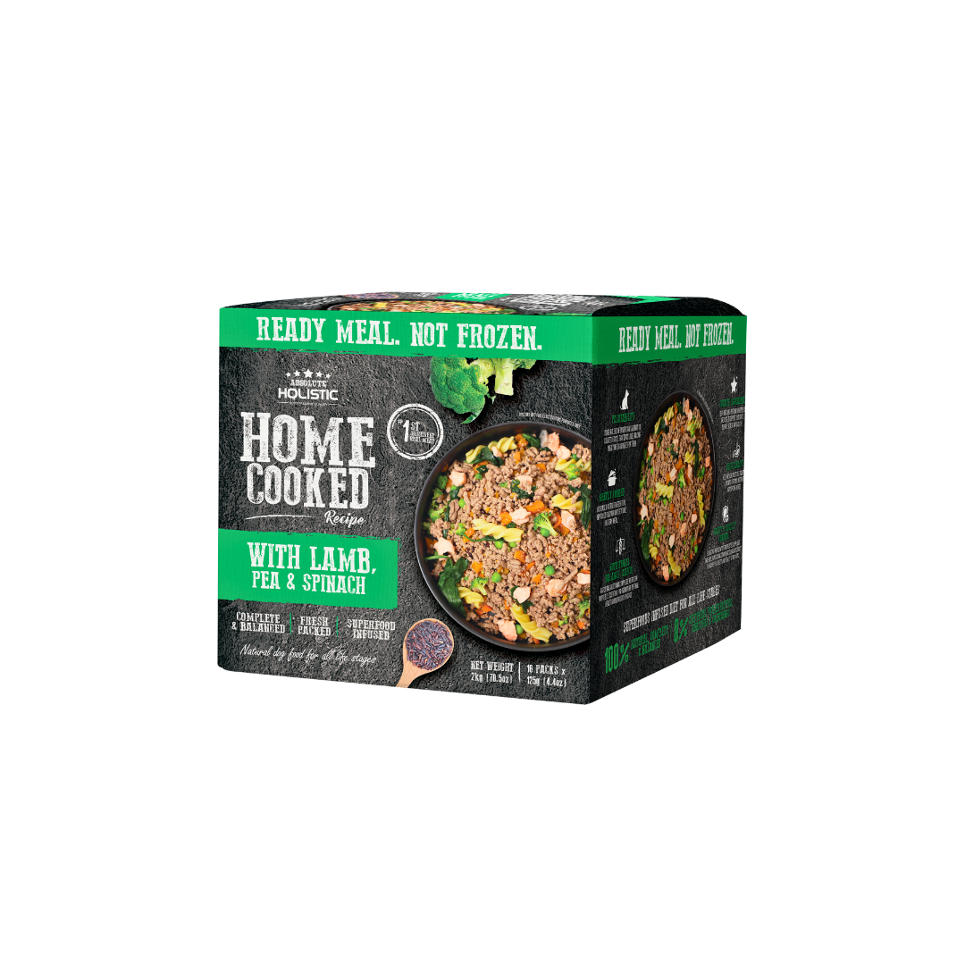 Absolute Holistic Home Cooked Recipe | Lamb, Peas & Spinach