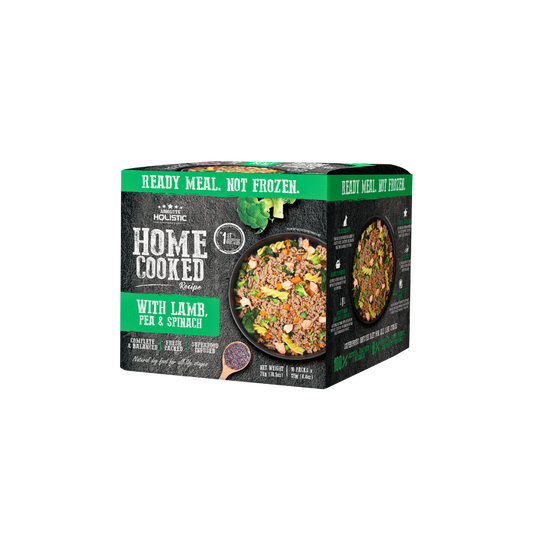 Absolute Holistic Home Cooked Recipe | Lamb, Peas & Spinach