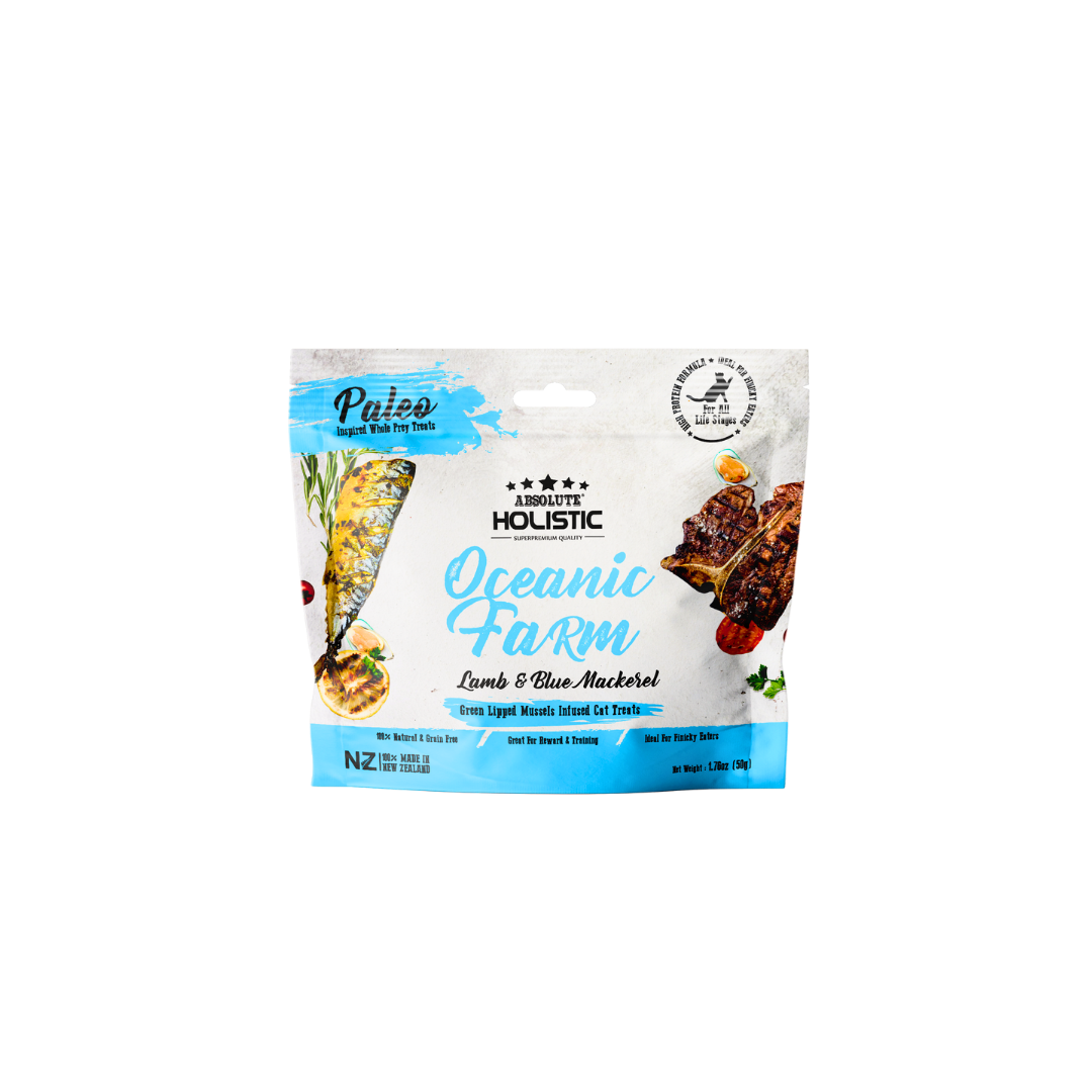 Absolute Holistic Air Dried for Cats | Lamb & Blue Mackerel