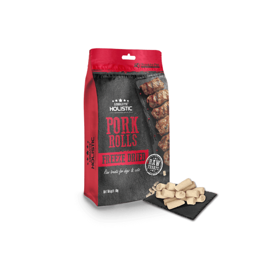 Absolute Holistic Freeze Dried Treats | Pork Rolls