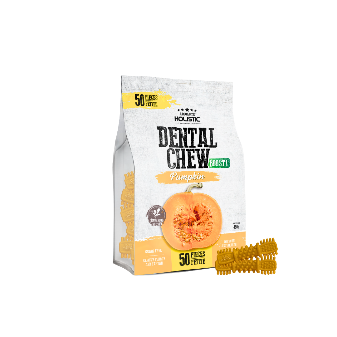 Absolute Holistic Dental Chews Jumbo Pack BOOST | Pumpkin