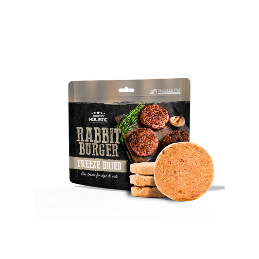 Absolute Holistic Freeze Dried Treats | Rabbit Burger
