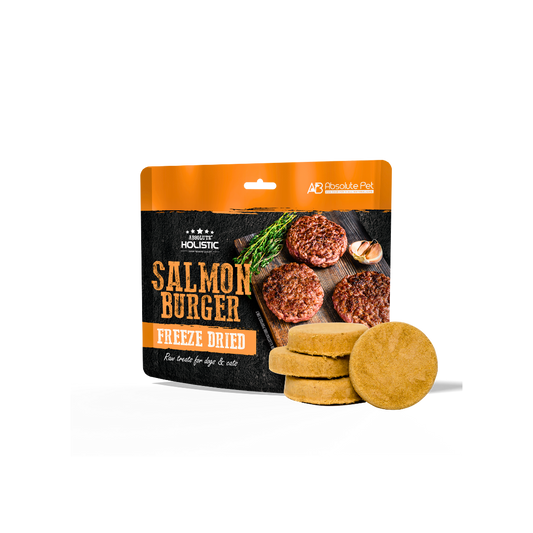 Absolute Holistic Freeze Dried Treats | Salmon Burger
