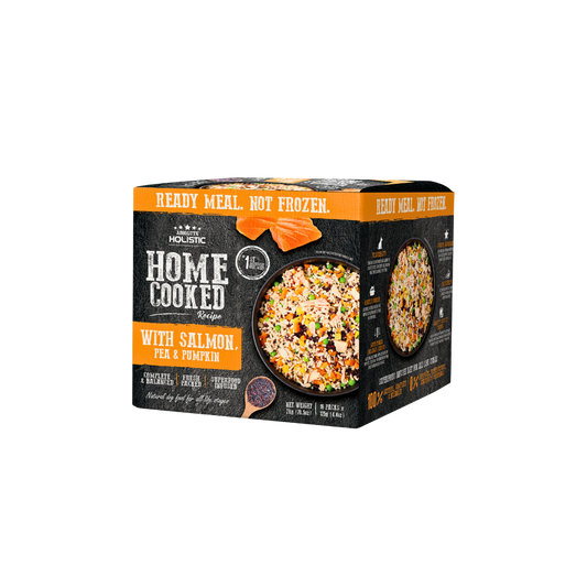 Absolute Holistic Home Cooked Recipe | Salmon, Peas & Pumpkin