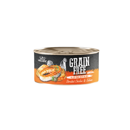 Absolute Holistic Grain Free for Dog | Shredded Chicken & Salmon
