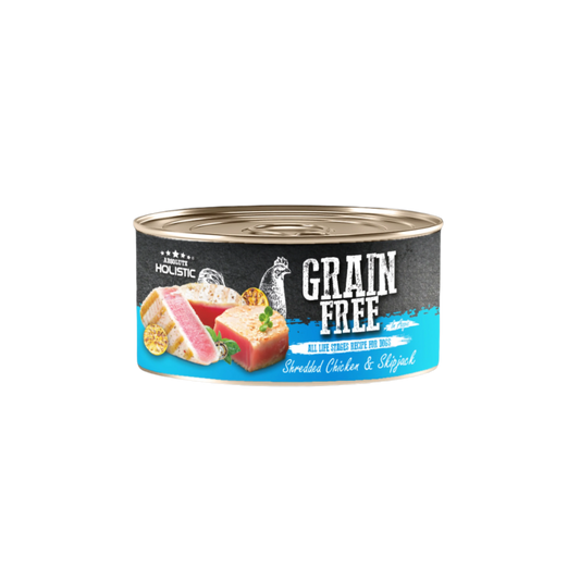 Absolute Holistic Grain Free for Dogs | Shredded Chicken & Skipjack