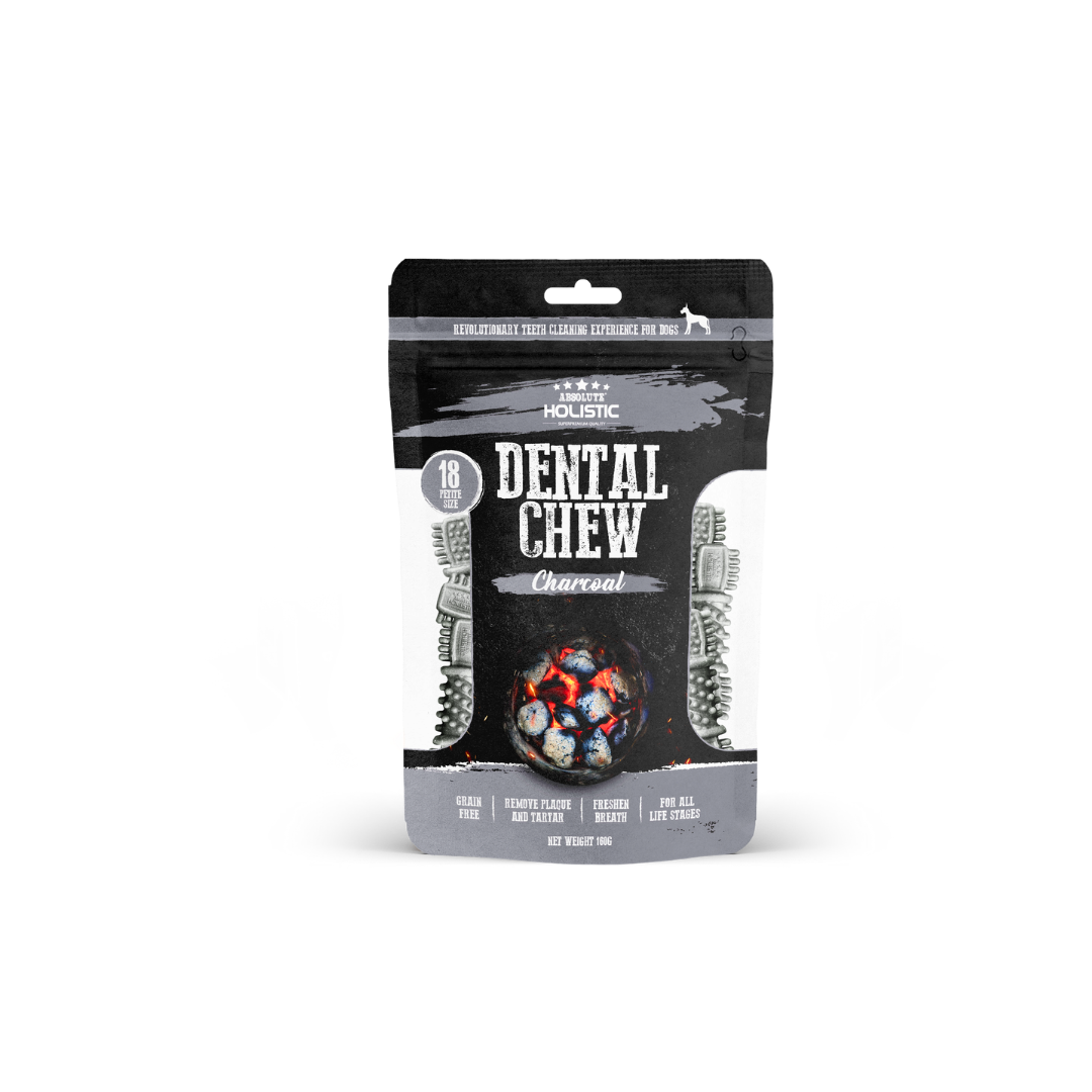 Absolute Holistic Value Pack Dental Chews for Dogs - Charcoal