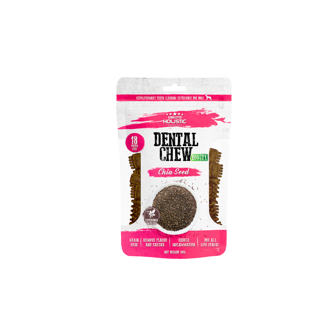 Absolute Holistic Value Pack Dental Chews for Dogs -  Chia Seed