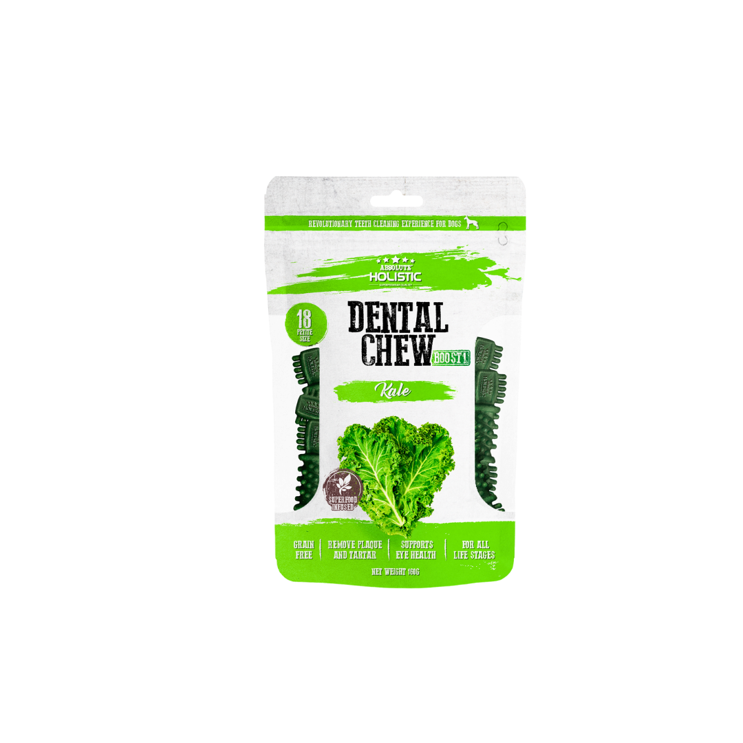 Absolute Holistic Value Pack Dental Chews for Dogs -  Kale