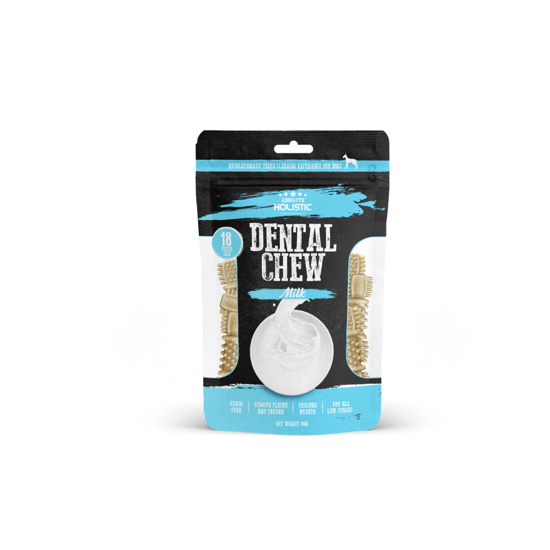 Absolute Holistic Value Pack Dental Chews for Dogs -  Milk