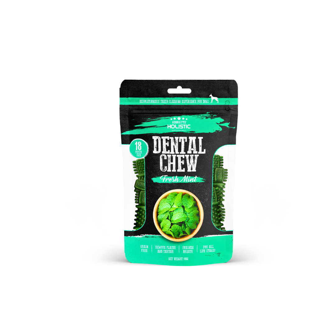 Absolute Holistic Value Pack Dental Chews for Dogs -  Fresh Mint