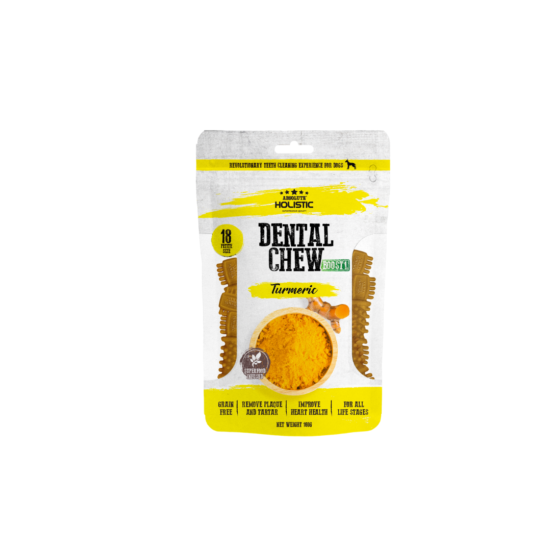 Absolute Holistic Value Pack Dental Chews for Dogs -  Turmeric