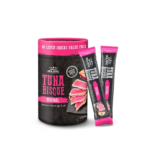 Absolute Holistic Liquid Treats for Cats & Dogs - Tuna Bisque Original (Tub)