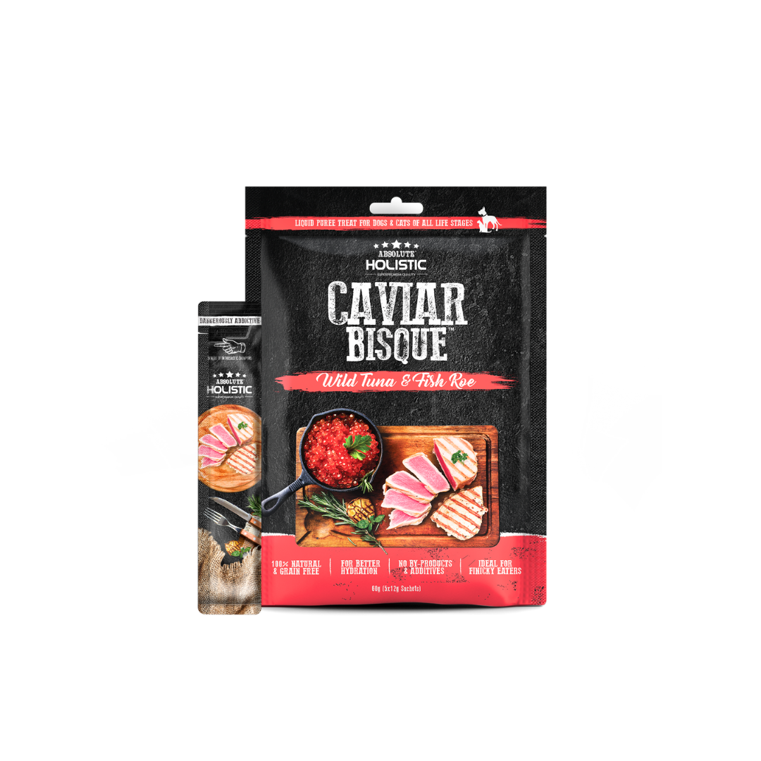 Absolute Holistic Liquid Bisque Treats | Tuna & Fish Roe