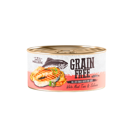 Absolute Holistic Grain Free for Cats | White Meat Tuna & Salmon
