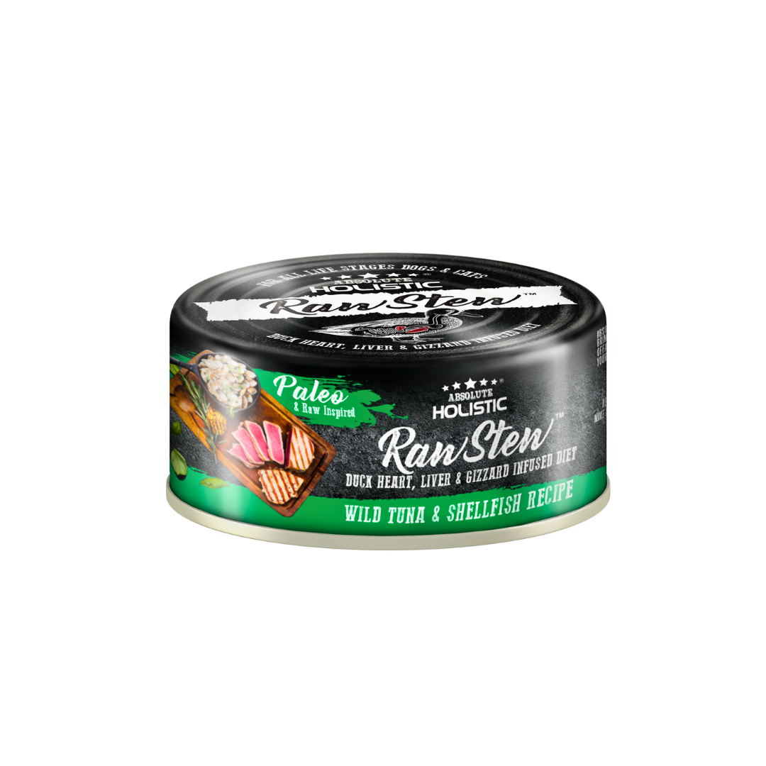 Absolute Holistic Raw Stew | Tuna & Shellfish