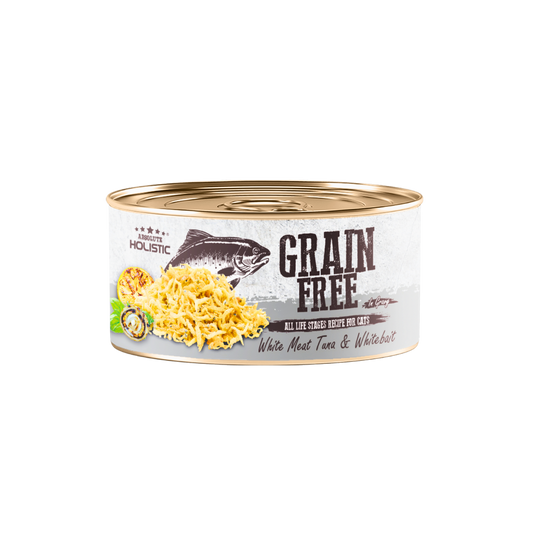 Absolute Holistic Grain Free for Cats | White Meat Tuna & Whitebait